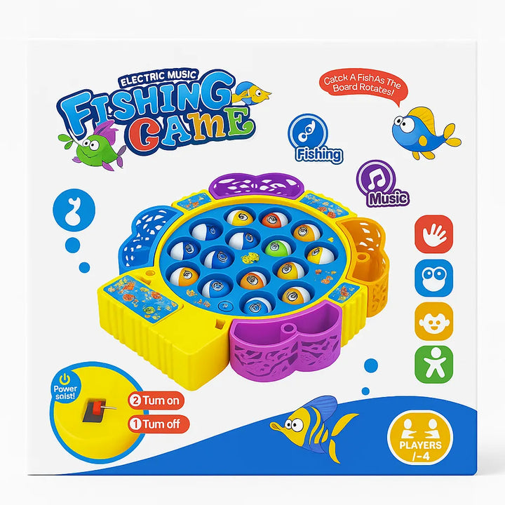 music fishing game for kids