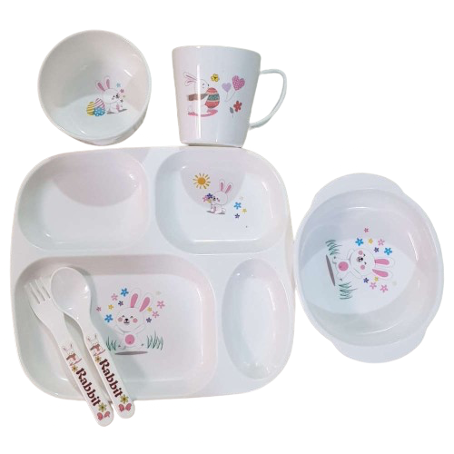 6 Piece Baby Crockery Set