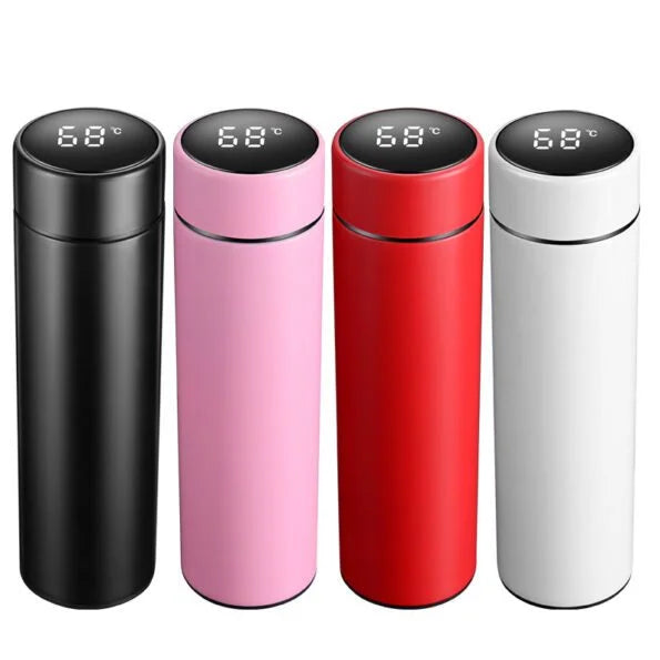 Temperature Display Thermos Water Bottle 500 ML