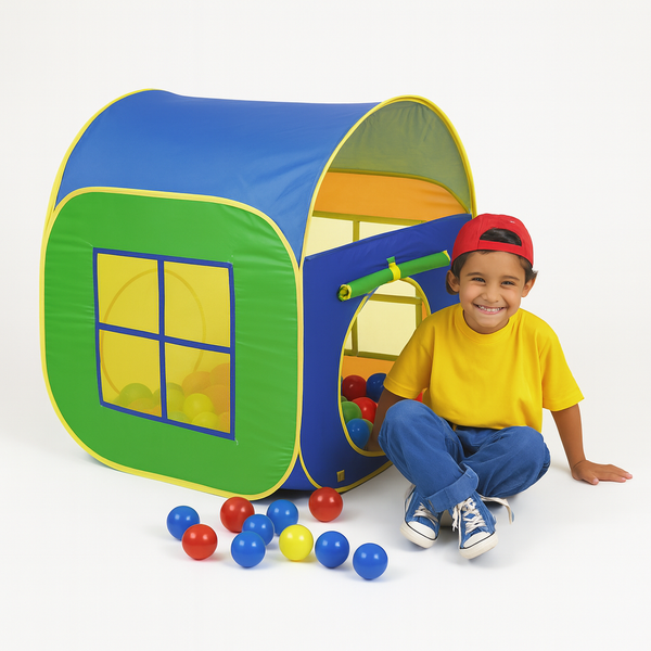 Exciting playhouse tent for kids, perfect for indoor and outdoor fun. Easy to set up, spacious, and designed for endless imaginative play.