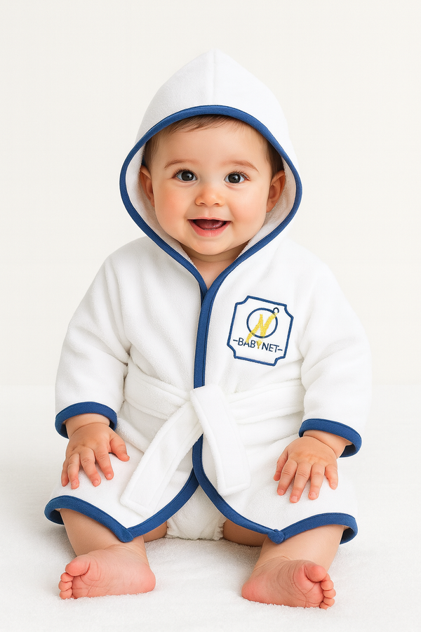 Kids Hooded Bathrobe