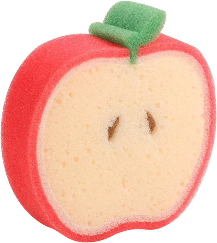 Baby Bath Sponge - Apple