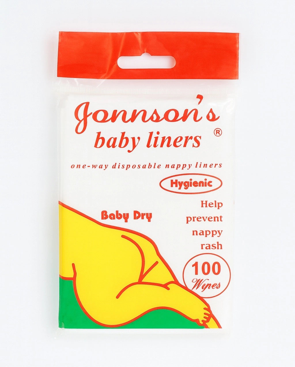 Soft and breathable baby dry nappy liners, 100 sheets, designed for diaper use to prevent rashes and ensure comfort.