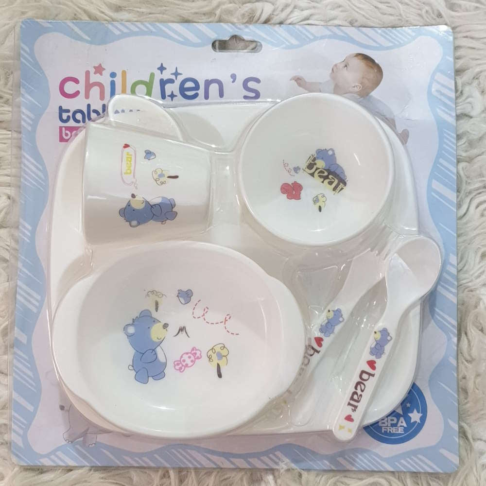 6 Piece Baby Crockery Set