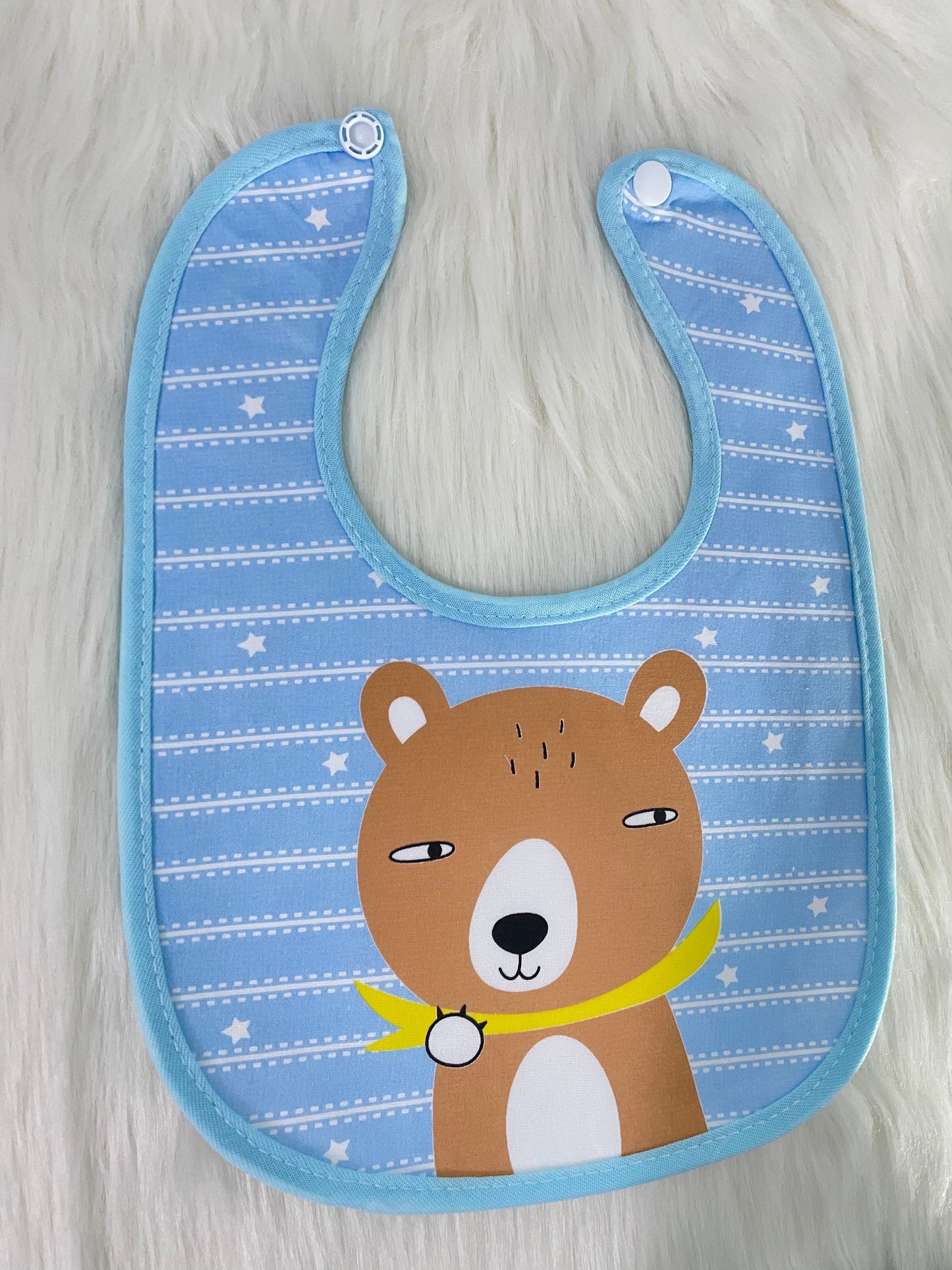 Baby Button Bib