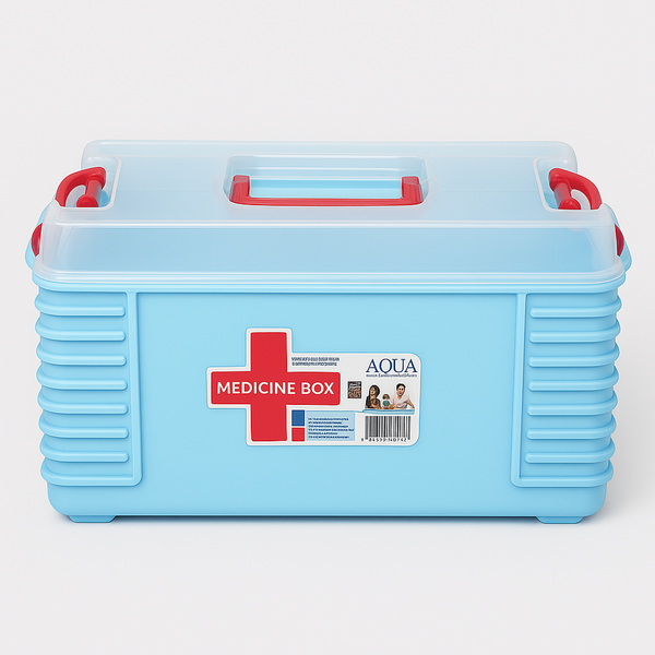 First Aid Medicine Organizer Box – BabifyStore.pk