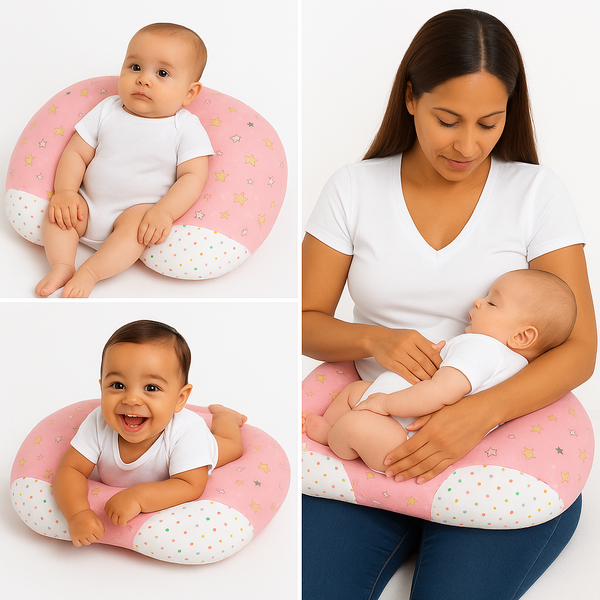 Baby Nursing Pillow – Ergonomic Support Cushion for Breastfeeding & Bottle Feeding – Buy Online in Pakistan at BabifyStore.pk