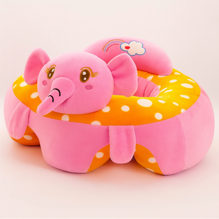 Elephant character baby support seat sitting chair plush infant cushion