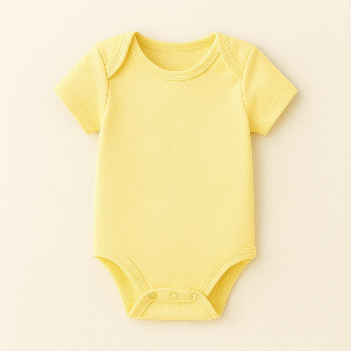 Pack of 3 Baby Bodysuits – Half Sleeves (0-12 months)