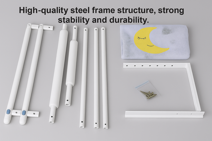 Adjustable baby bed rail 6 feet safety guard for kids toddlers