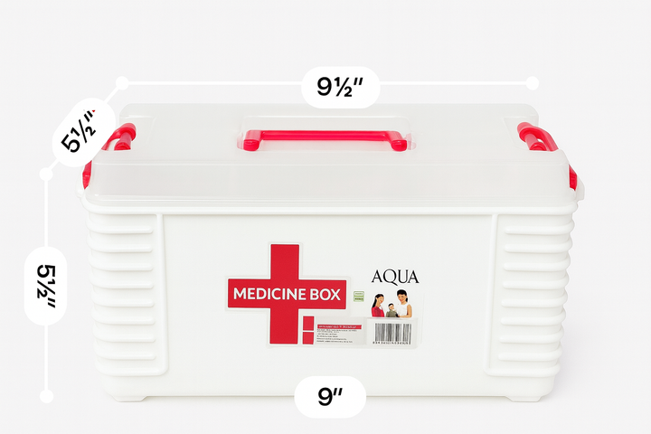 First Aid Medicine Organizer Box – BabifyStore.pk
