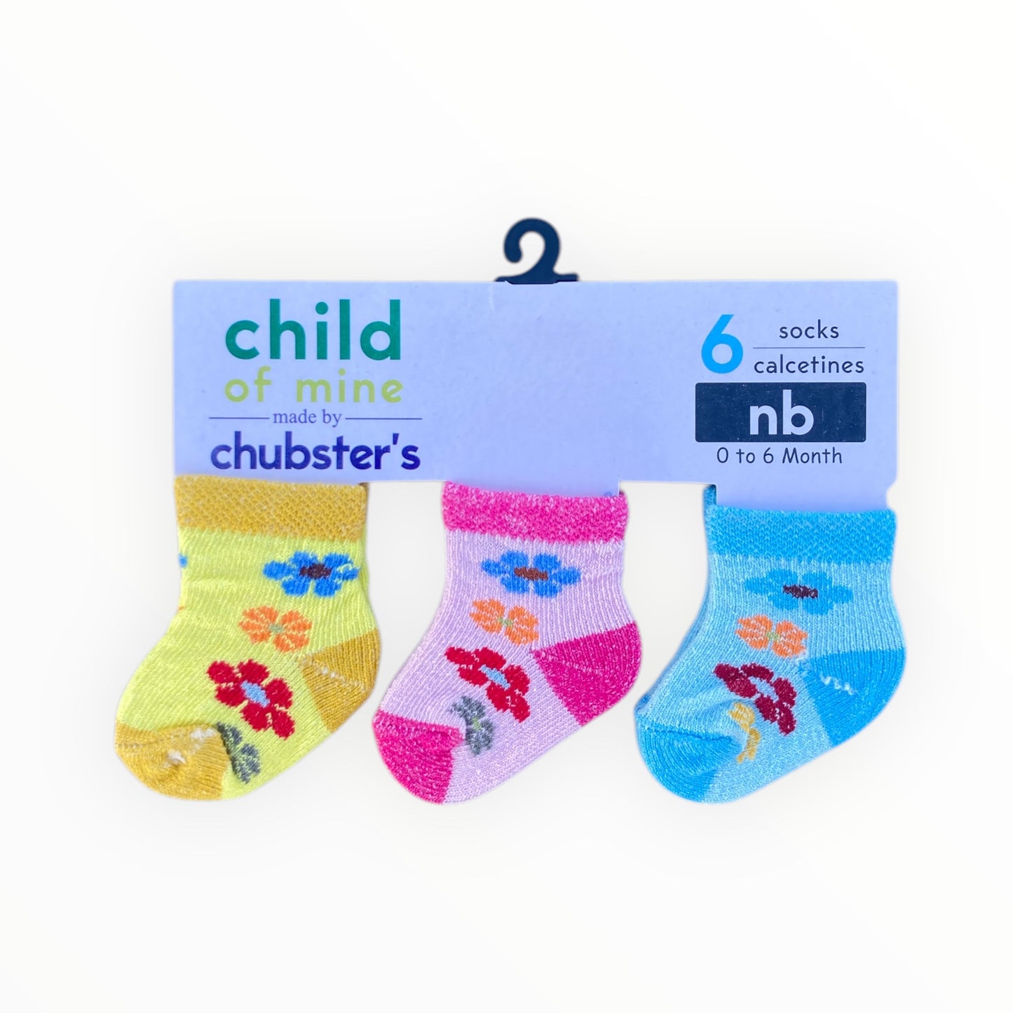 Pack Of 3 Socks 0-6 Months