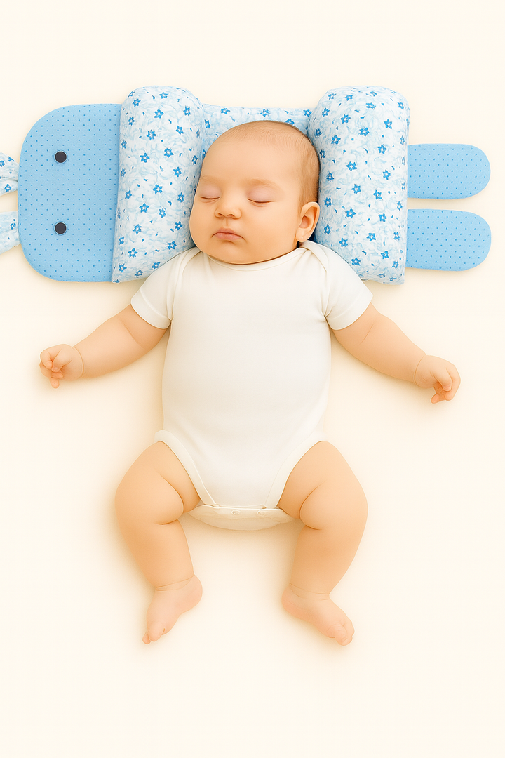Adjustable Baby Head Shaping Pillow for Newborns – Prevent Flat Head Syndrome