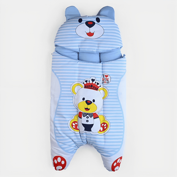 Baby Panda Carry Nest Blue – Soft Natural Anti-Allergenic Cozy Newborn Sleeping Nest in Pakistan