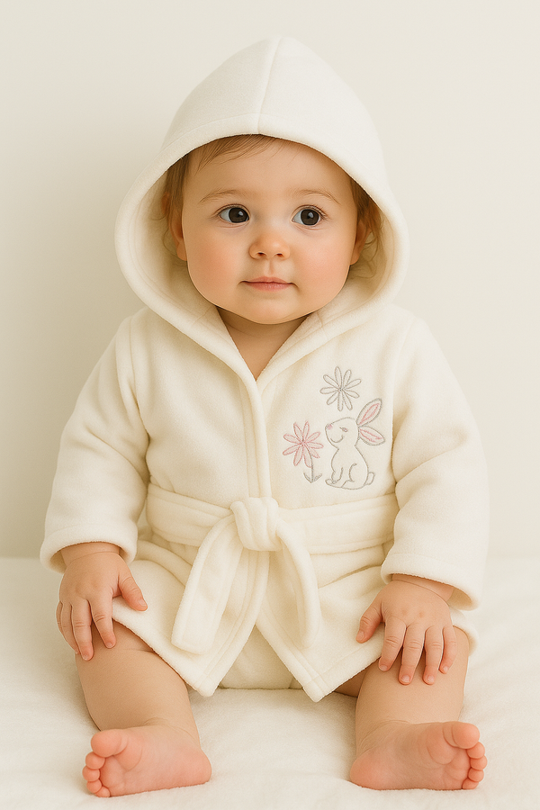 Kids Hooded Bathrobe