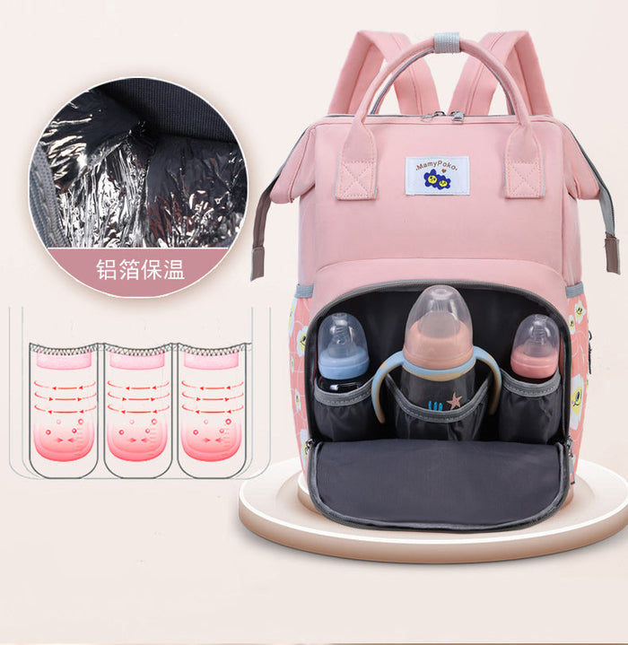 Baby Diaper Bags For Travel Backpack For Multi-Function Waterproof And Large Capacity