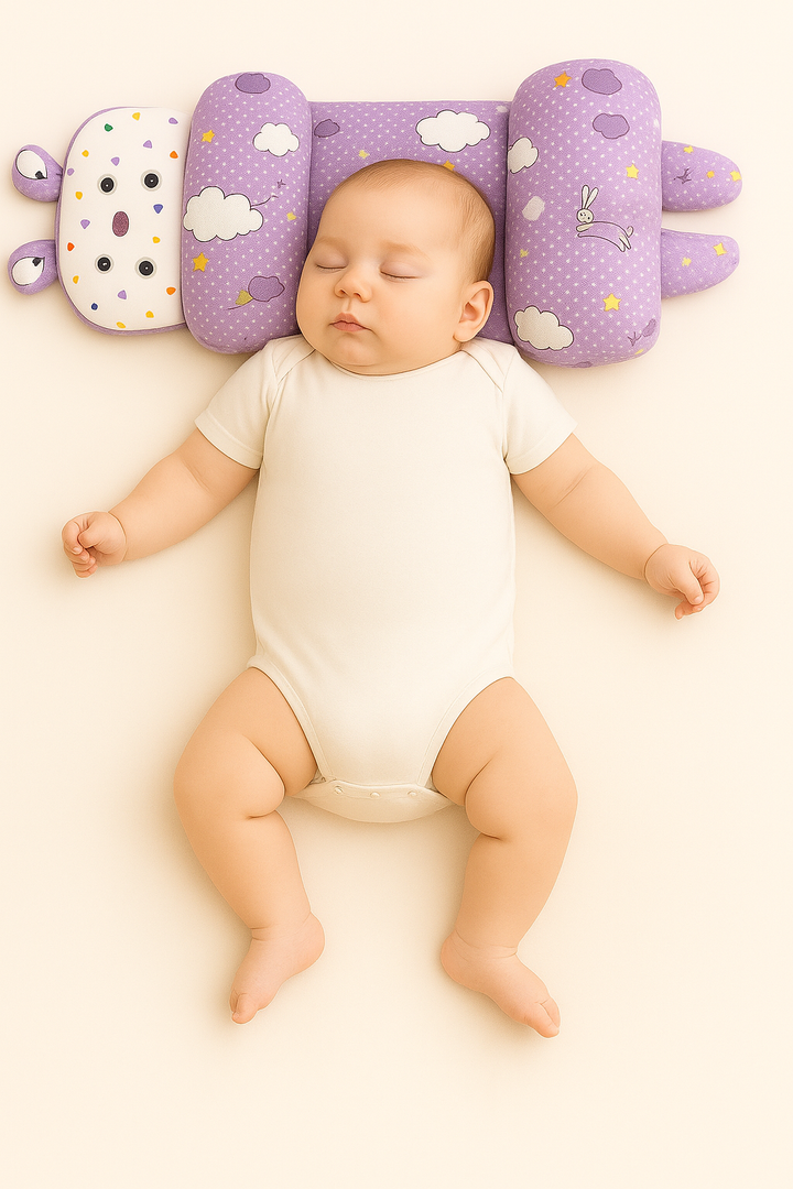 Adjustable Baby Head Shaping Pillow for Newborns – Prevent Flat Head Syndrome