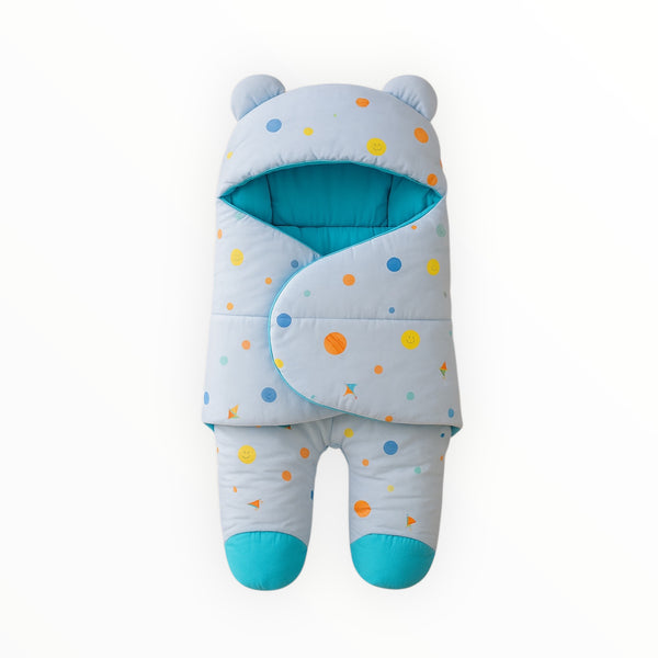 Newborn Romper Style Carry Nest Green – Soft Lightweight Sleeping Nest 0–6 Months in Pakistan