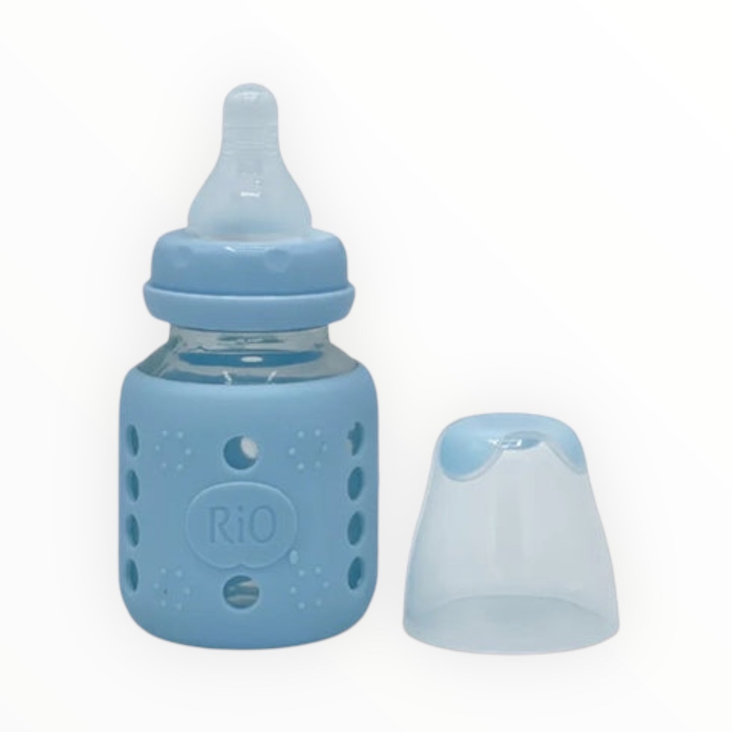 Baby Glass Feeder With Cover 80ML