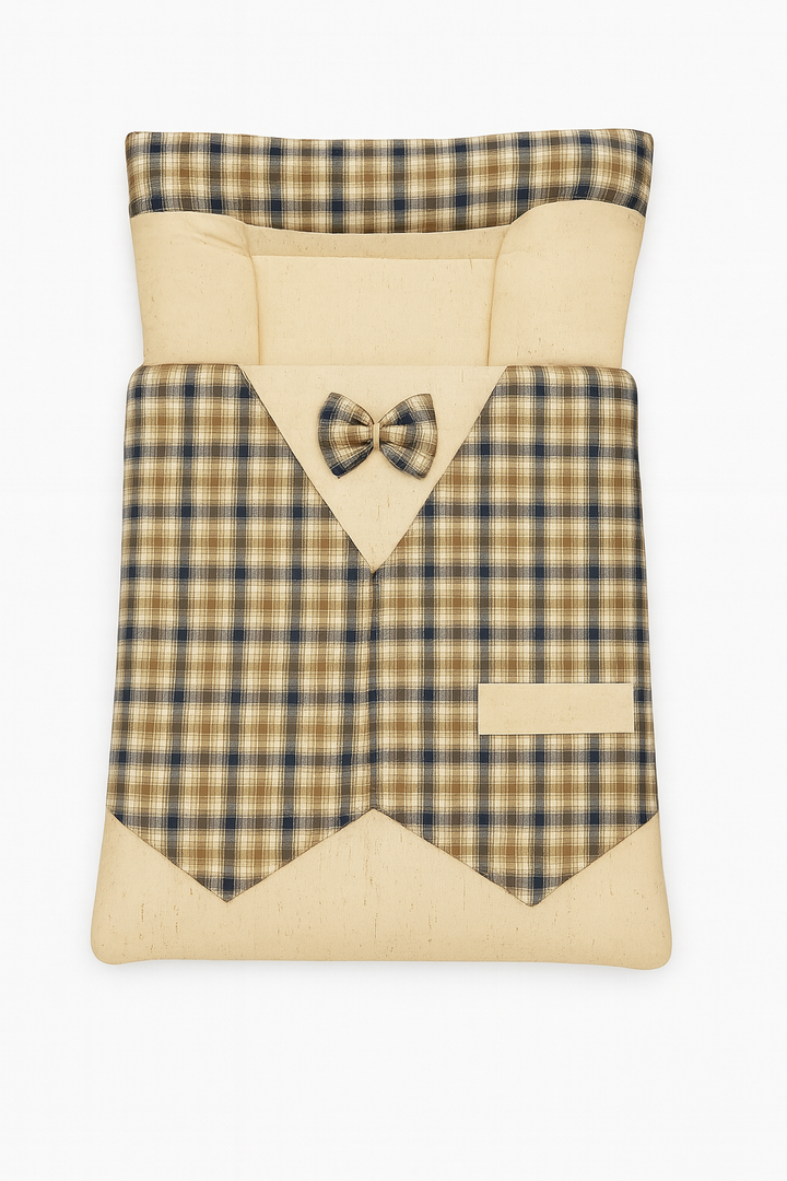 Baby Carry Nest with Bow – Soft All-Season Dual Zip Stylish Newborn Sleeping Nest in Pakistan