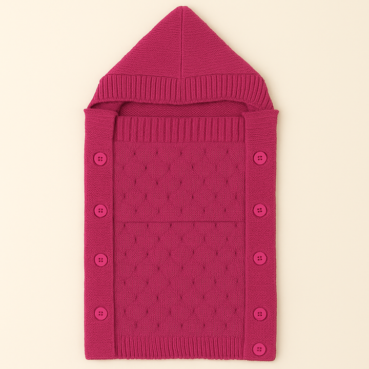 Baby Woolen Carry Nest for Winter – 0–12 Months