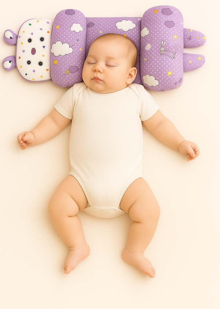 Adjustable Baby Head Shaping Pillow for Newborns – Prevent Flat Head Syndrome
