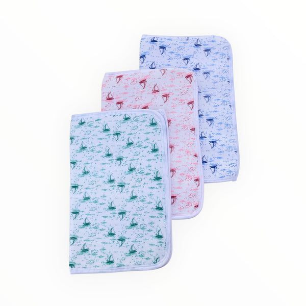 Pack of 3 Baby Changing Sheet (23 Inches x 18 Inches)