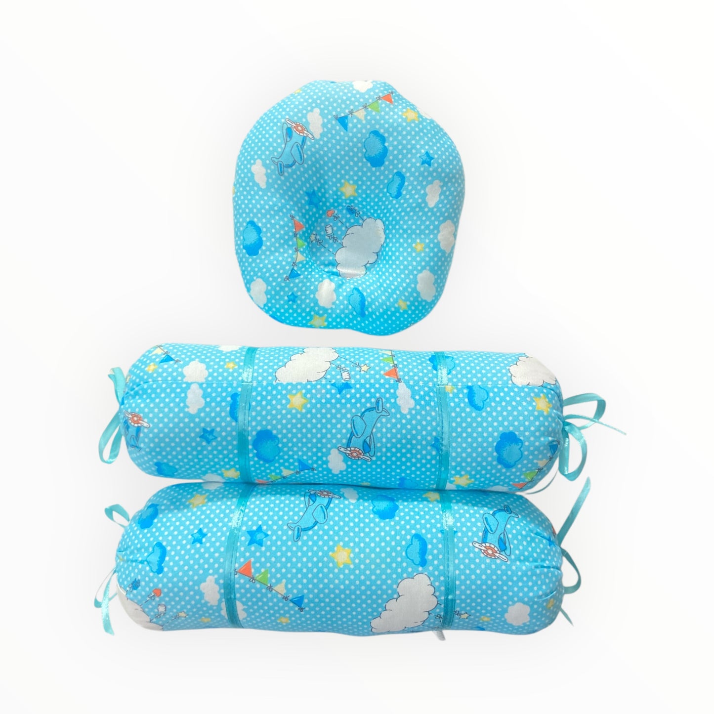 Baby Pillow Set - 3 Pcs