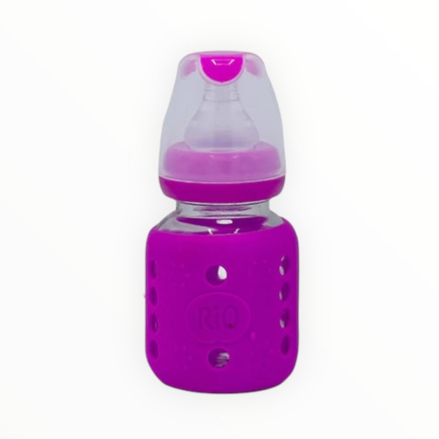 Baby Glass Feeder With Cover 80ML