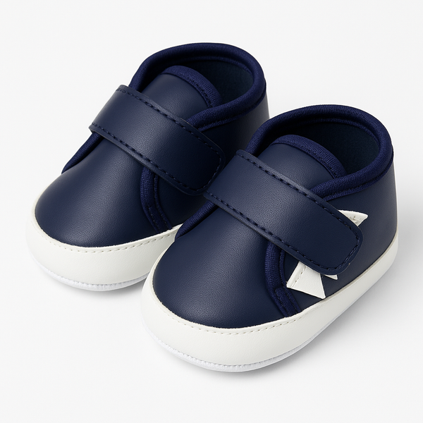 Premium Velcro Baby Shoes – Soft Sole Lightweight Infant Shoes 0–12 Months in Pakistan