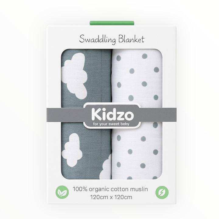 Breathable Muslin Swaddle Sheets for Babies – Extra Large