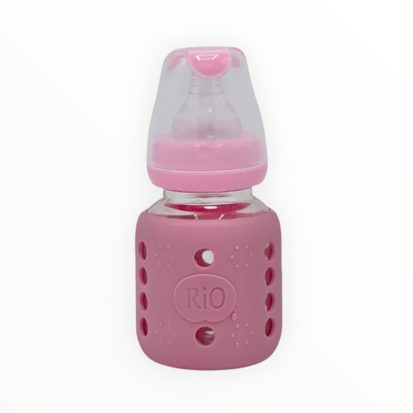 Baby Glass Feeder With Cover 80ML