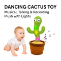 Baby Crawling Towards Dancing Cactus Toy – Singing, Talking & Recording Plush with Flashing Lights, Buy Online in Pakistan at BabifyStore.pk