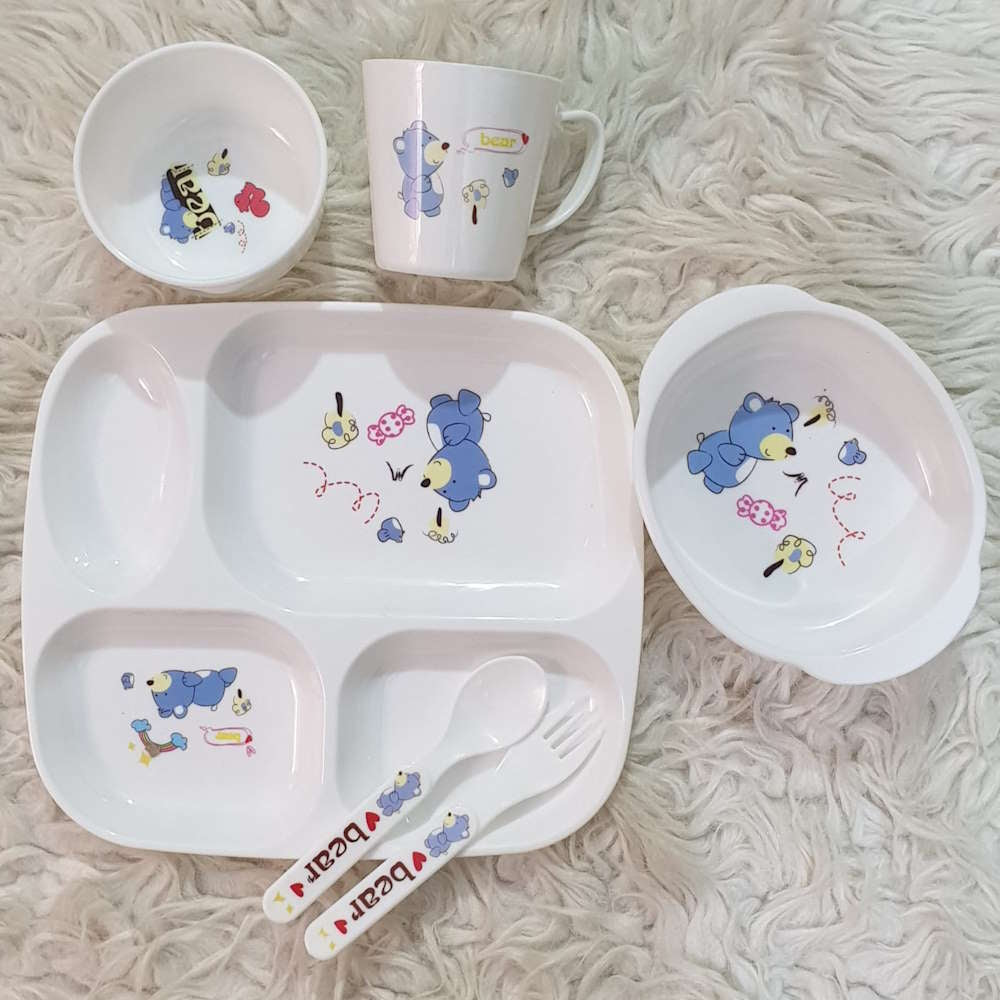 6 Piece Baby Crockery Set