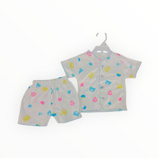 Newborn Baby Shirt and Pajama Set (0-3 Months)