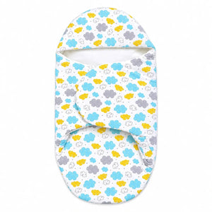 Baby Foam Swaddle Wrap Colorful Cloud Print for Newborn Baby in Pakistan