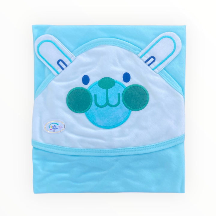 Soft Baby Hooded Wrapping Sheet – Cozy & Gentle for Newborns