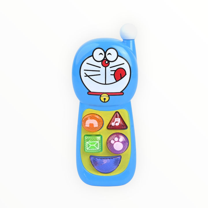 Interactive baby musical smart phone toy with sounds and lights for early learning.