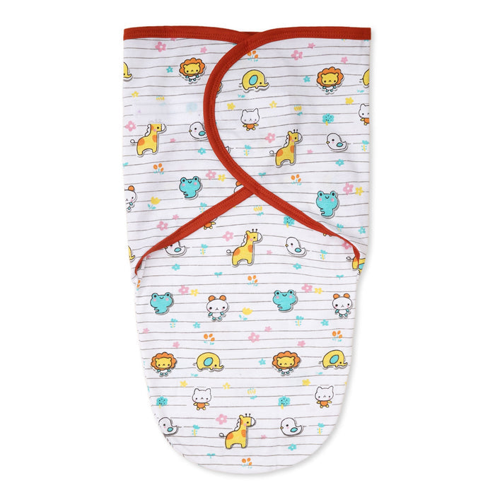 A soft and breathable baby swaddle for newborns (0-3 months), designed to provide warmth, security, and a cozy sleeping environment. Made from gentle, baby-safe fabric.