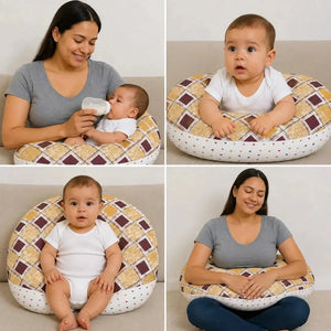 Baby nursing and feeding pillow for mother and baby