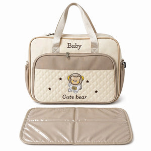 baby diaper bag with changing mat 