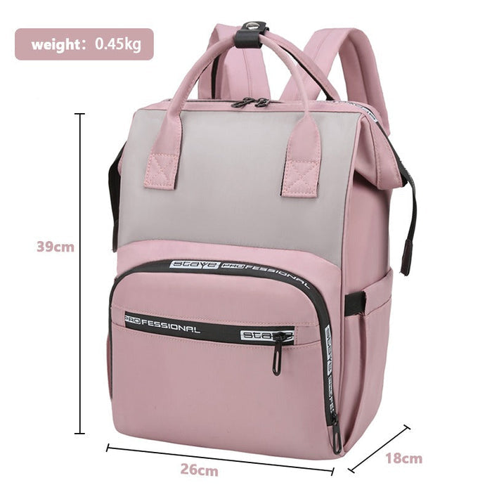 Baby Diaper Bags For Travel Backpack For Multi-Function Waterproof And Large Capacity