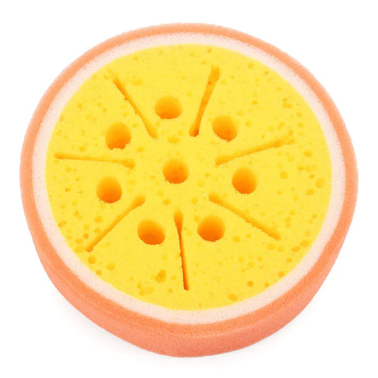 Baby Bath Sponge - Orange