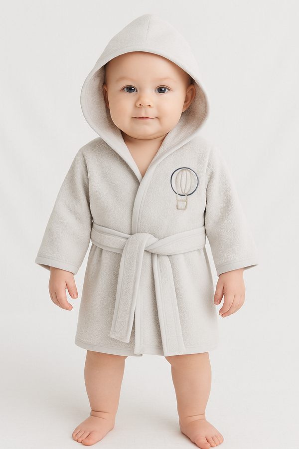 Kids Hooded Bathrobe
