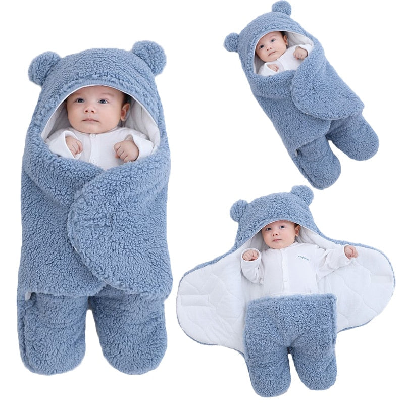 Winter Newborn Baby Swaddle Blanket