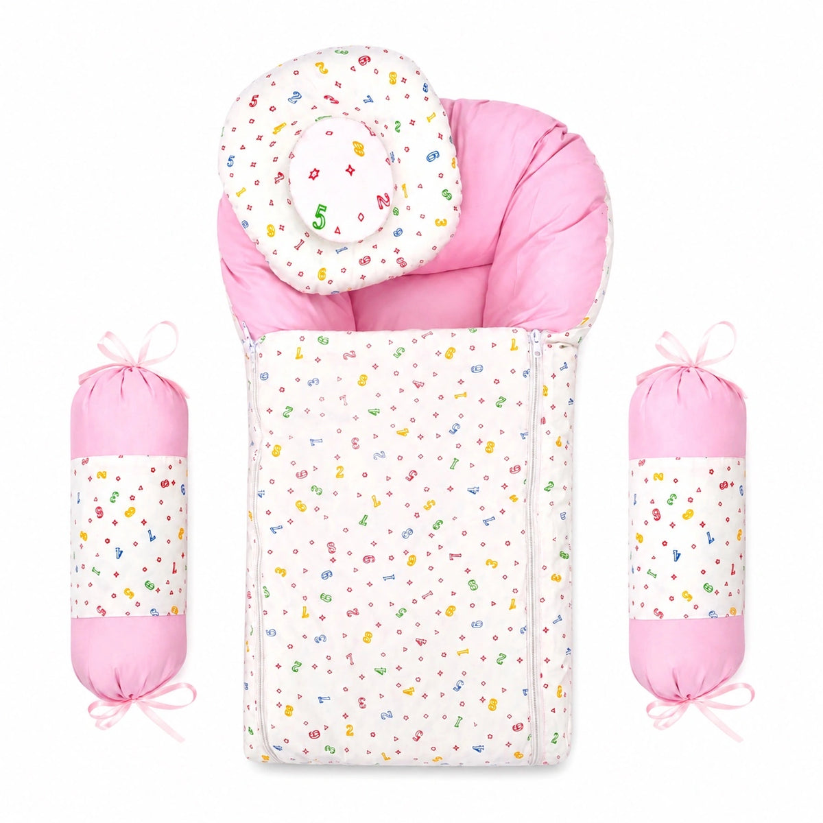 Baby Sleeping Bag Set – 4 Piece with Pillows