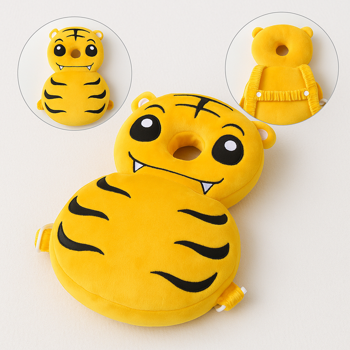Baby Head Protection Pillow with safety belt – Dragon, Dino, Tiger