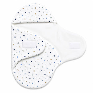 Baby Foam Swaddle Wrap Multicolor Print Open View for Newborn in Pakistan