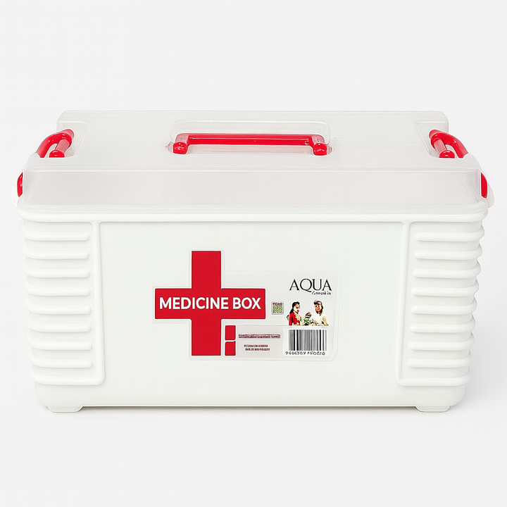 First Aid Medicine Organizer Box – BabifyStore.pk