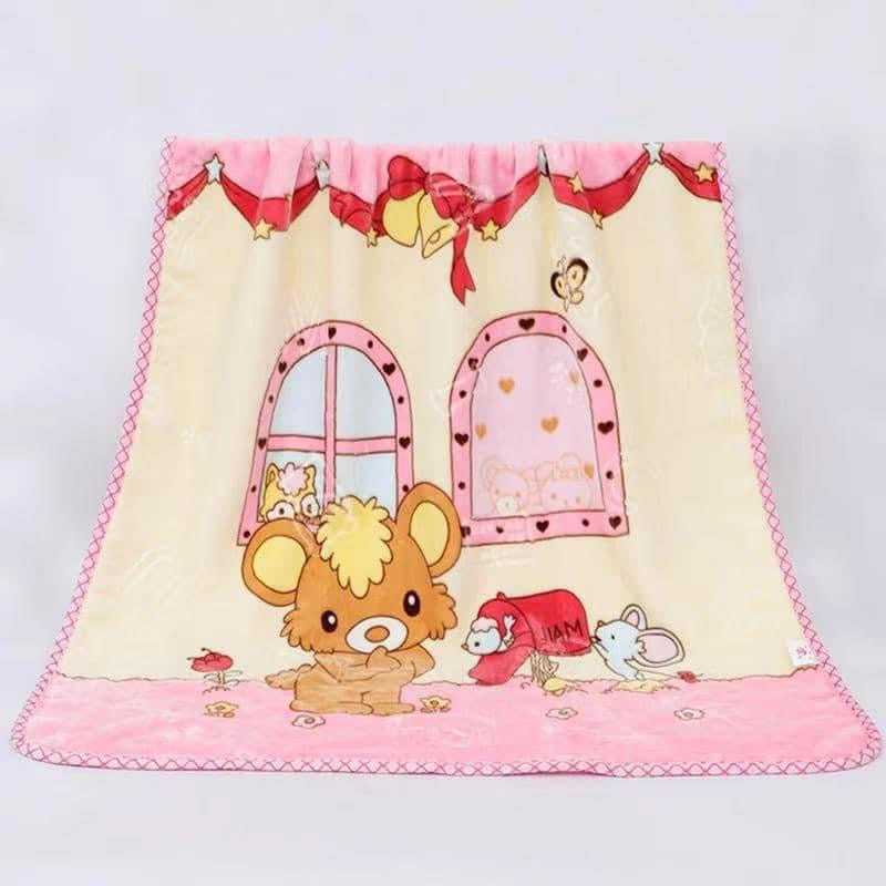 BABY CHARACTER WARM BLANKET (0-5 YEARS) DOUBLE LAYER